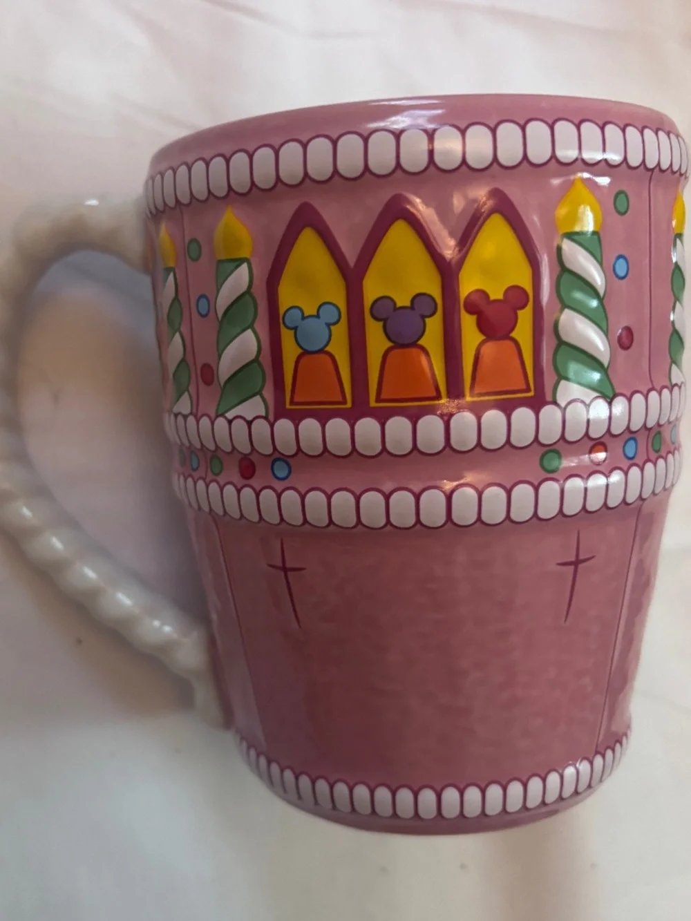 Walt Disney World Castle Cake mug